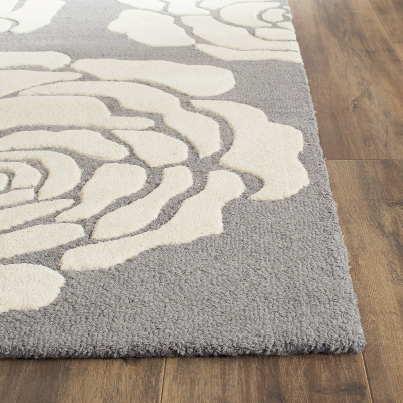 Tapis en laine touffeté à la main Cannen, Rectangulaire 3 pi x 5 pi