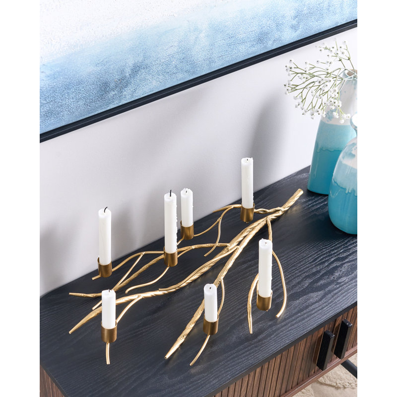 ARRENTELA Metal Tabletop Candelabra
