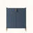 Blue Wine Bar Cabinet with Adjustable Shelf-774037900