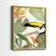 «Parrot in the Leaves I», reproduction encadrée de qualité supérieure - prête à être accrochée - aucun clou requis - aucun clou requis-854006734-854006720