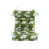 Motif floral vert / blanc