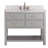 Brooks 43 " W Freestanding Standard Free Standing Single Double Single Vanity Bathroom Vanity With Stone Top-21249921-21249922