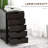 Brown 5 Drawer File Cabinet - And Practical For Long-Term Office & Home Use Cabinet, With Large Capacity All Your Storage Needs