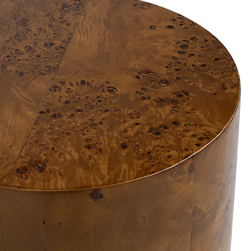 Table d'appoint pilier Glot, H 29,5 po x l 14,5 po x P 14,5 po