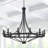 Mattheo 12 - Light Steel Candle Style Dimmable Wagon Wheel Chandelier-1598546424