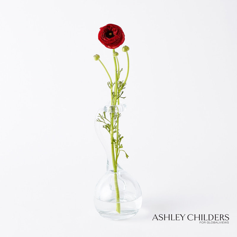 Clear Ring Flower Vase