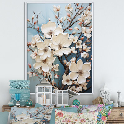 Dogwood Field Pointillism Collage V - impression