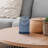 Grooves Quartz Analog Tabletop Clock, Navy Blue-952058781