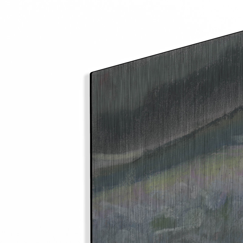 Millwood Pines «Wave Portrait No. 28» par Marie Marfia, art mural en métal, H 16 po x l 24 po