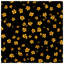 Couvre-lit matelassé à motif floral jaune toutes tailles-126083248