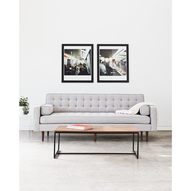 Tobias Rectangular Coffee Table, Walnut