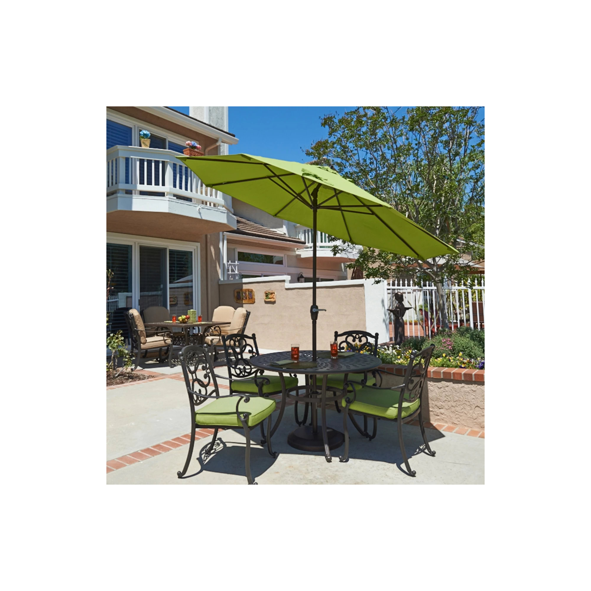 Stevie 108'' Outdoor Umbrella, Kiwi Performance