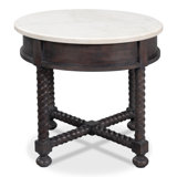 Barley Marble End Table