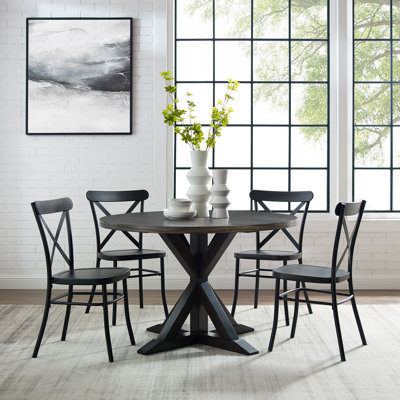 Dunblane 4 - Person Pedestal Dining Set