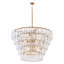Luminaire suspendu 8 lumières 35 "Vionne
