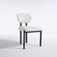 Ensemble de chaises de salle à manger rembourrées Modern Modern, élégantes et confortables avec des pieds en métal robustes pour toute salle à manger-690990686