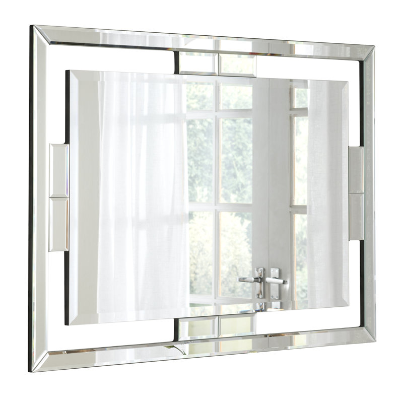 Jewett Glass Flat Wall Mirror