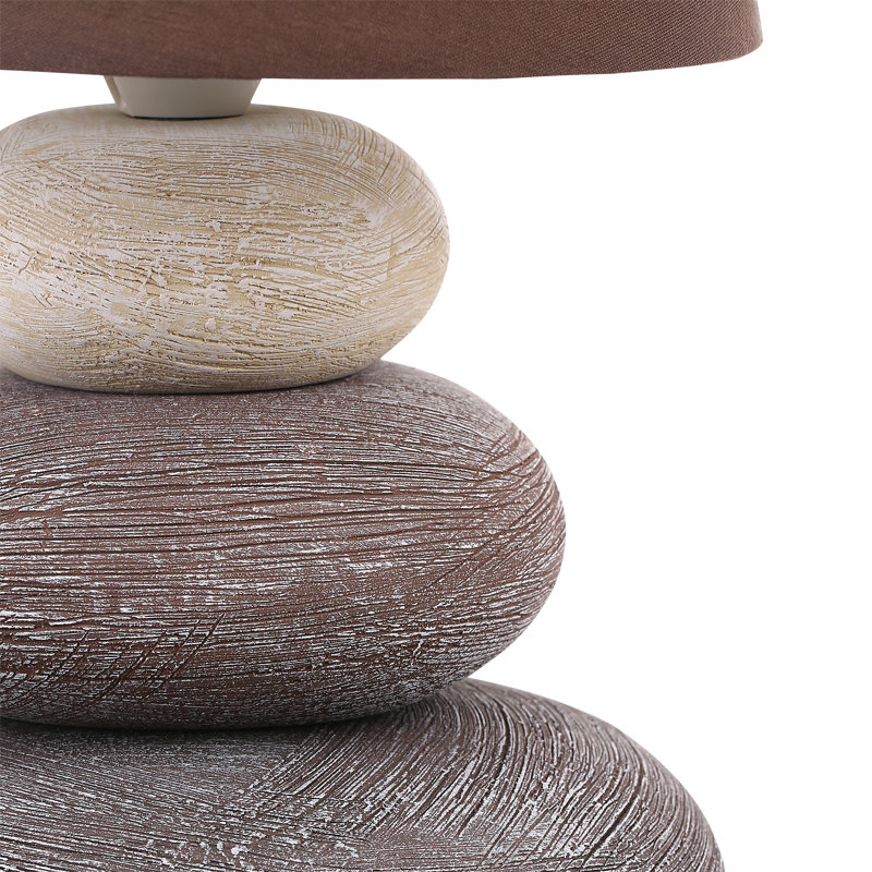 Ezio Porcelain Table Lamp, Brown