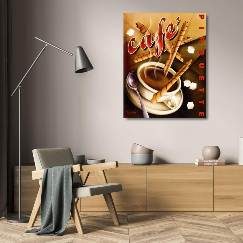 Cafe Pirouette, 24" H x 19" W