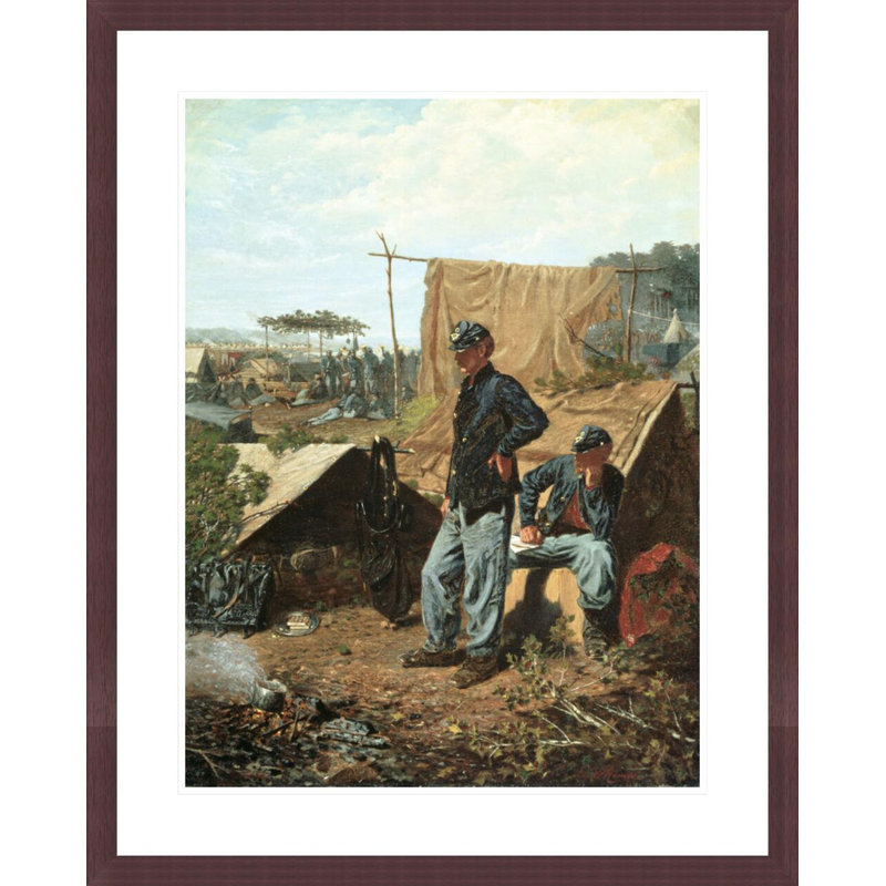 «Home Sweet Home» par Winslow Homer, impression giclée encadrée, H 29,25 po x l 23,5 po