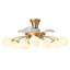 Ventilateur de plafond 12 lumières avec télécommande-1140637355