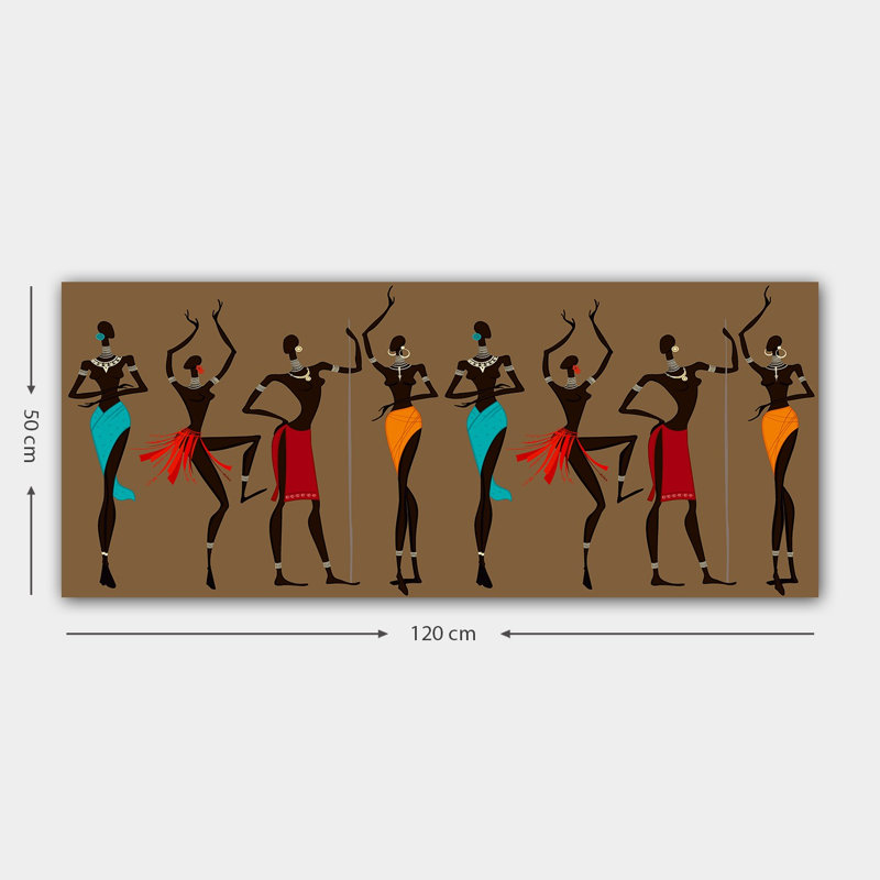 Superbe peinture sur toile décorative de 19,7 po x 47,2 po | 100% toile, cadre 100% bois (épaisseur: 1,2 po) | Idéal pour le salon, la chambre à coucher et le bureau | Couleurs éclatantes et conception unique