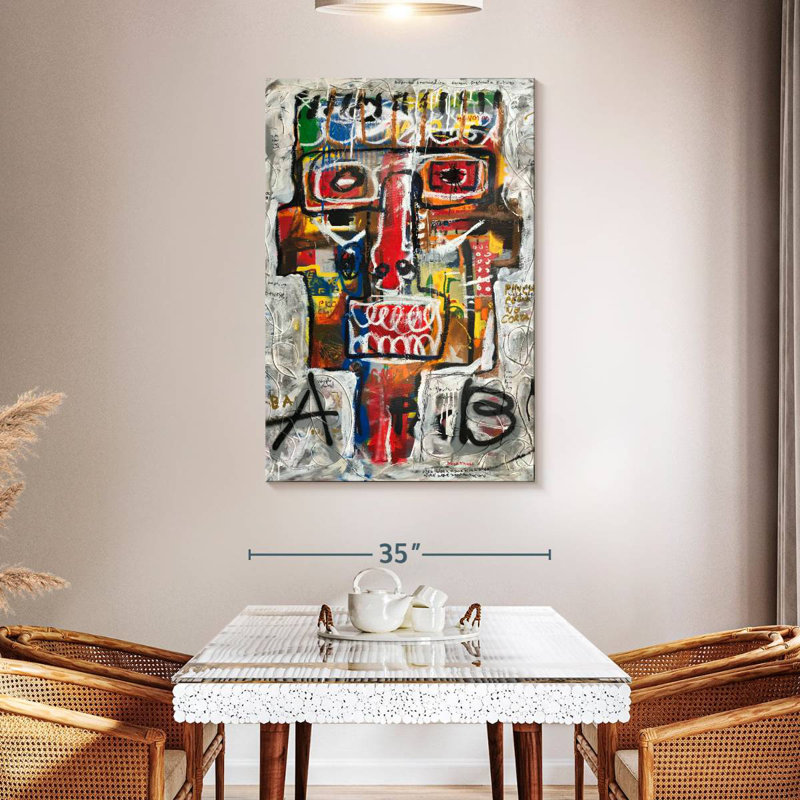 Avery A B Testing, 48" H x 32" W
