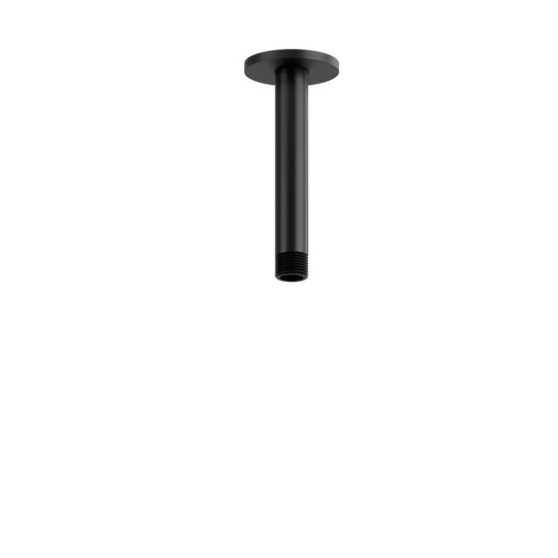 Riobel 6" Ceiling Mount Shower Arm, Black
