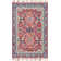 Tapis rose en laine crocheté à la main Leyna