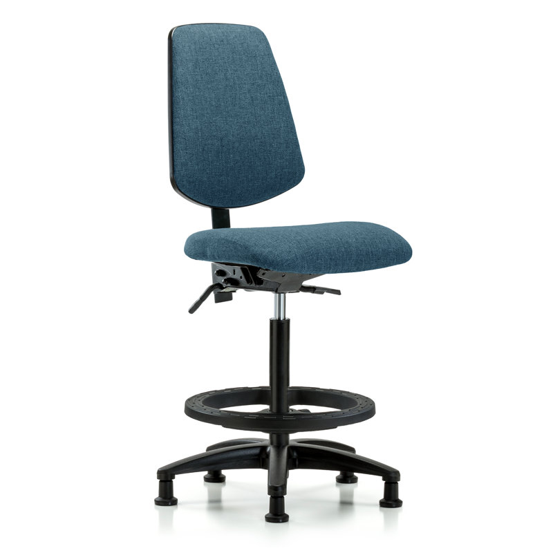 Chaise en tissu - FHBCH no Tilt, Bleu, Patins