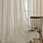 Light Filtering Semi-Sheer Faux-Linen Grommet Curtains 2 Panels Set-206557220-206557227