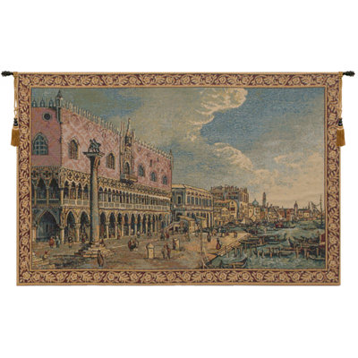 Italian Loom Woven Cotton Blend Wall Hanging