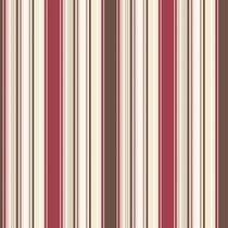 Red and White Horizontal Striped Wallpaper by GraPhicMe on