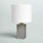 43.2cm Grey Standard Table Lamp