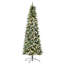 Arbre de Noël artificiel pré-éclairé enneigé-48818406