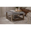 Repose-pieds cocktail carré capitonné de 30 po de largeur avec rangement Grube-2091860623-2091860620