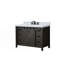 48 po X P 22 po D Ensemble de meuble-lavabo avec comptoir en quartz blanc et robinet-674144341-674144361