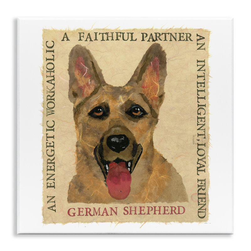 «Fun German Shepherd Expressions» par Nancy Overton
