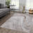 Nevada Collection Abstract Cream and Gold Rug-644734835-654404692