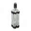 Vase décoratif en verre argenté antique D3X12