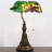 Tiffany Banker Lamp Small Stained Glass Table Lamp Tiffany Style Piano Light Green Dragonfly Style Desk Lamp Angle Adjustable 10.6X15.7 Inch for Home Office Living Room Bedroom