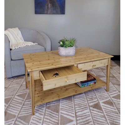 Amreece Solid Wood Single Coffee Table