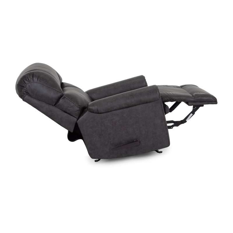 Mid-sized Fabric Recliner, Gray