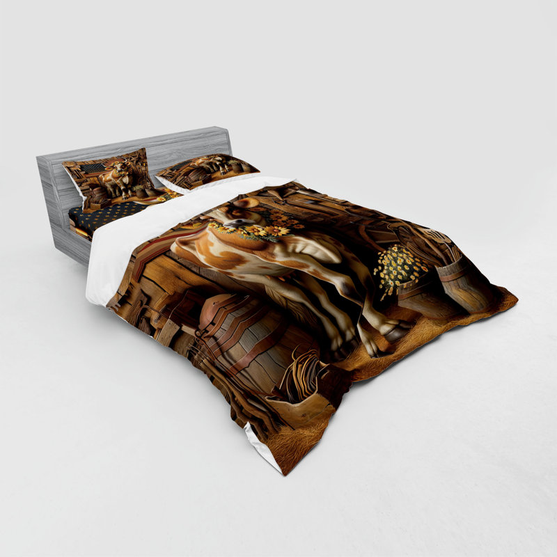 Polyester Duvet Cover, King Duvet Cover + 3 Additional Pieces