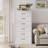 6 Drawer Wide Dresser For Bedroom-2114423803