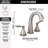 Stryke Widespread Bathroom Faucet with Drain Assembly and DIAMOND™ Seal Technology-59788812-59890824