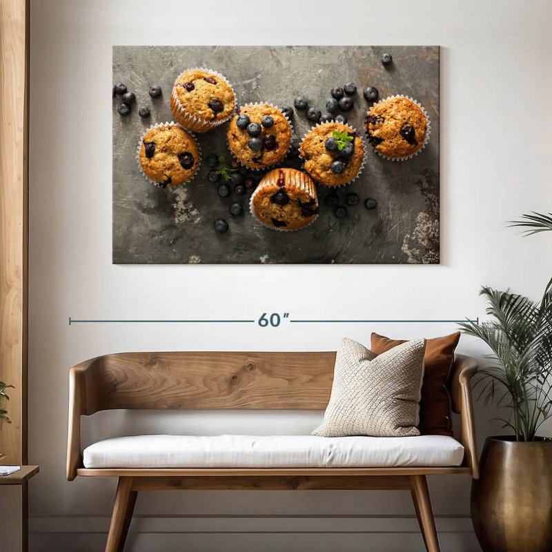 Yarlin Baked Blueberry Dessert, 32" H x 48" W