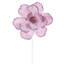 10" x 20" Burgundy Velvet Bead Trim Magnolia Stem. It includes three pieces per bag.-844064429