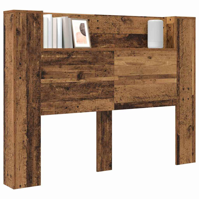 Headboard, European Double (140 x 200 cm), Old Wood
