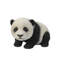 Baby Panda Crawling Statue